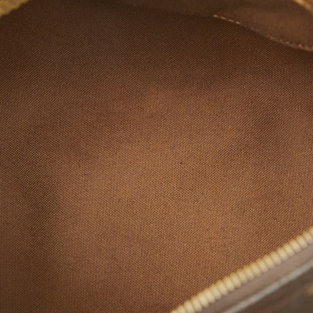 LOUIS VUITTON Brown Monogram Leather Speedy 25 Boston Bag - Picture 9 of 11